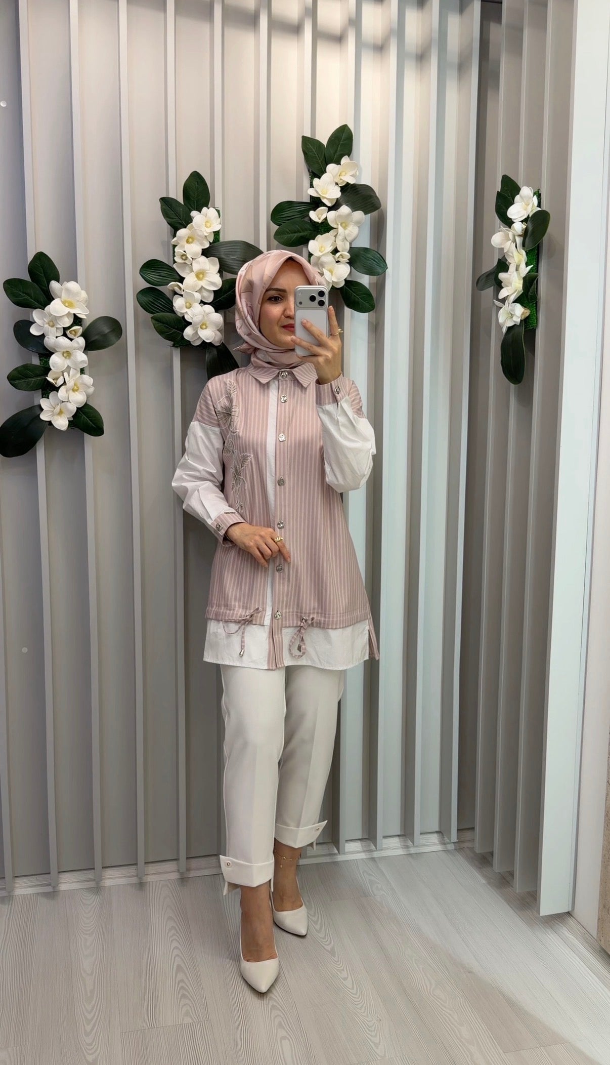 OTTO DESİGEN Çiçek Desenli Tunik / 3402