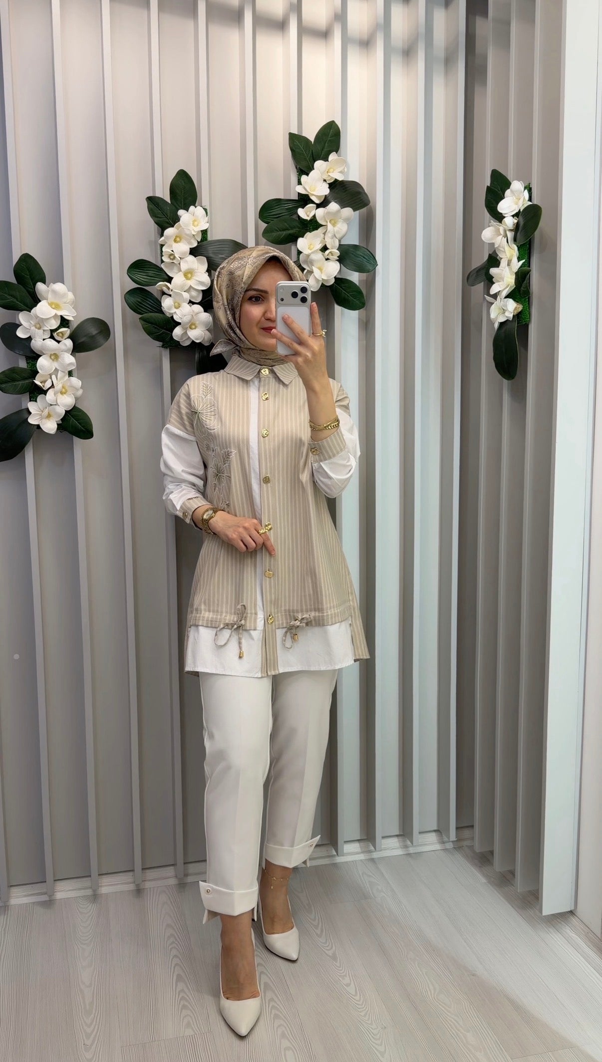OTTO DESİGEN Çiçek Desenli Tunik / 3402