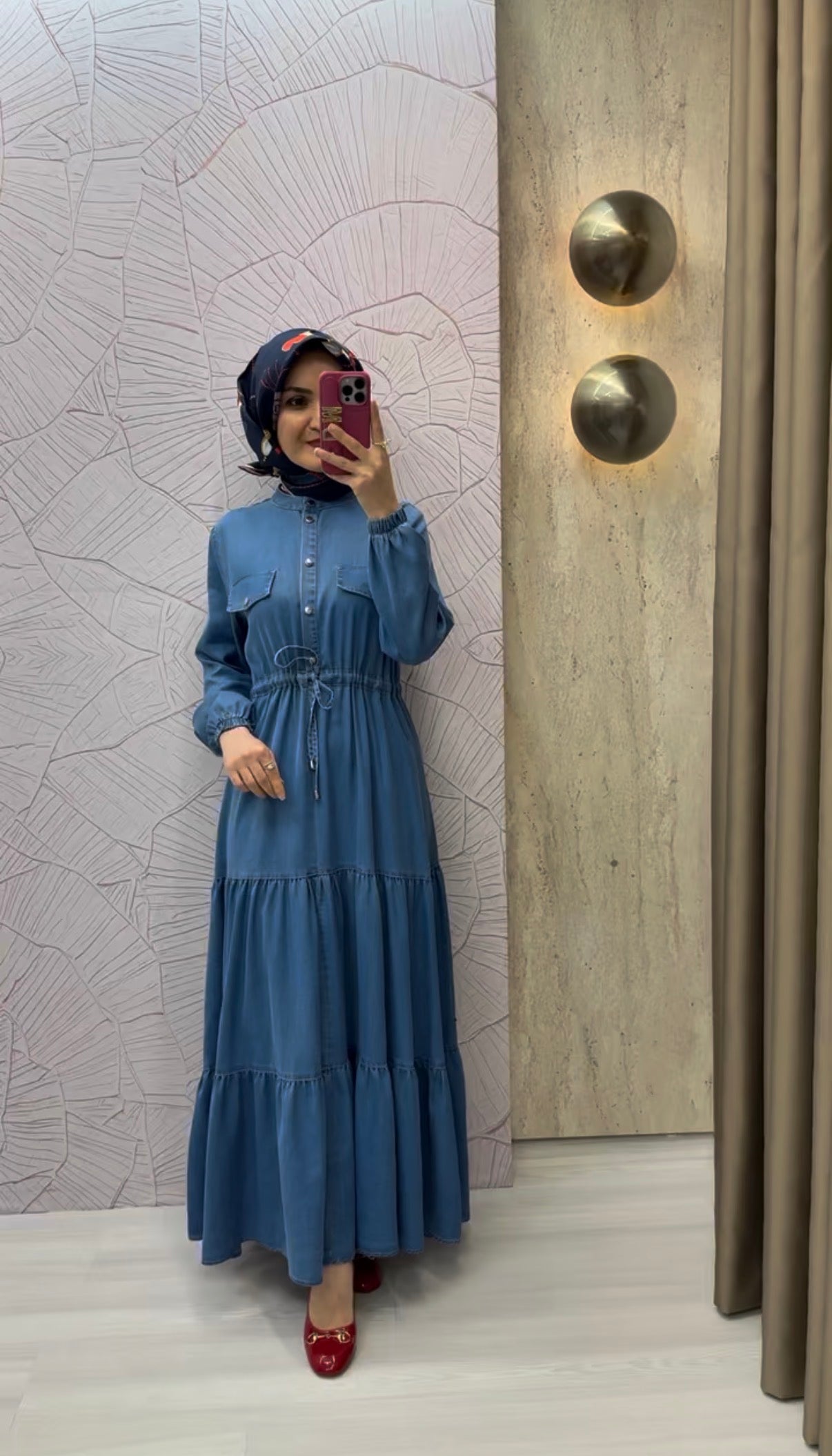 OTTO DESİGEN Tencel Kumaş Elbise / 5400