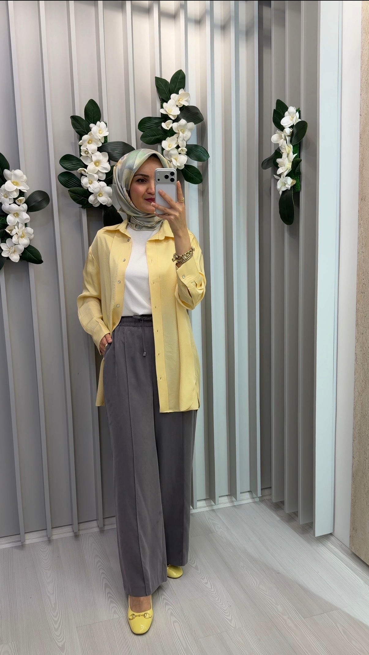 TERZİ DÜKKANI Lilac Asetat Gömlek / 4765
