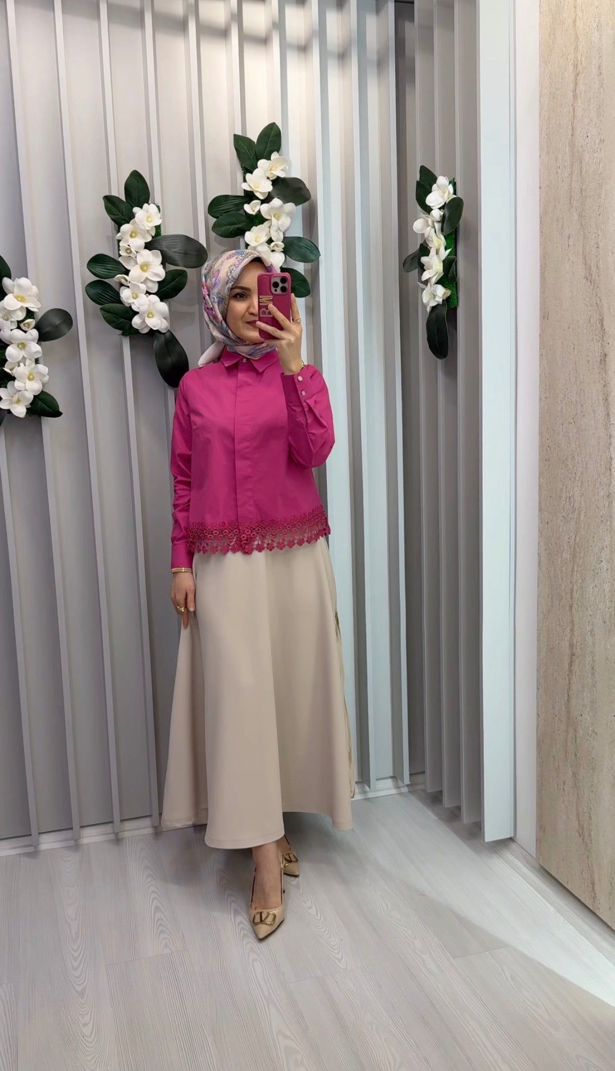 KAYRA Dantel Garnili Pamuklu Bluz / B26-11034