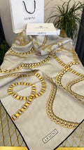 ARMİNE Saf İpek Twill Eşarp 8783D