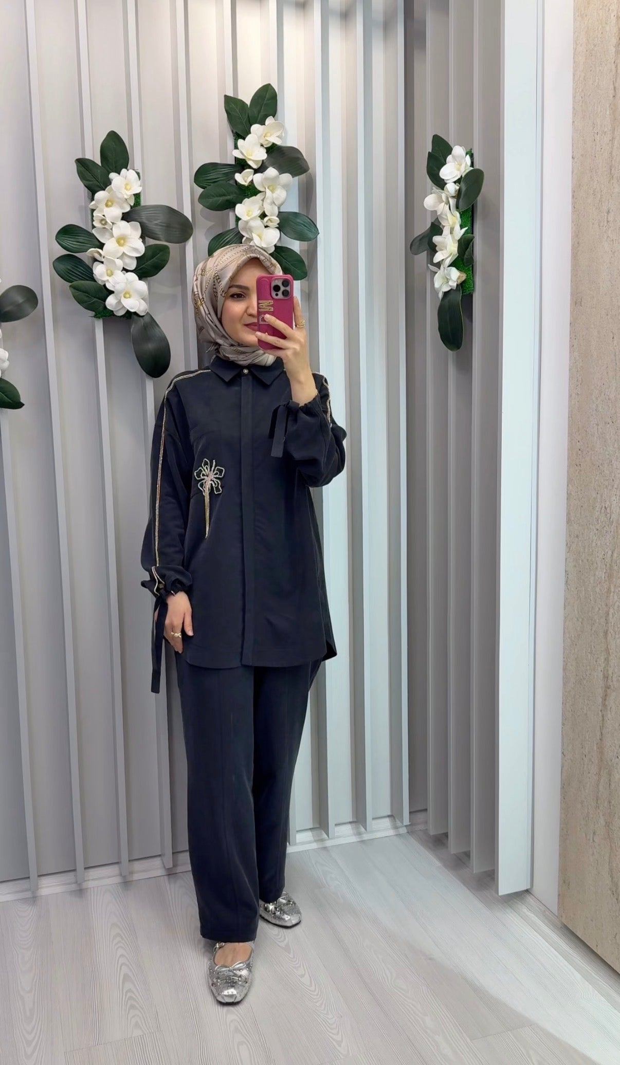 KAYRA İşleme Detaylı Modal İkili Takım / B26-76021