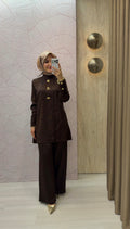 OTTO DESİGEN Jakar Kumaş Pantolonlu Takım / 7482