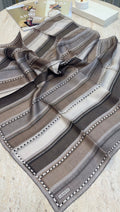 ARMİNE Saf İpek Twill Eşarp 9621D