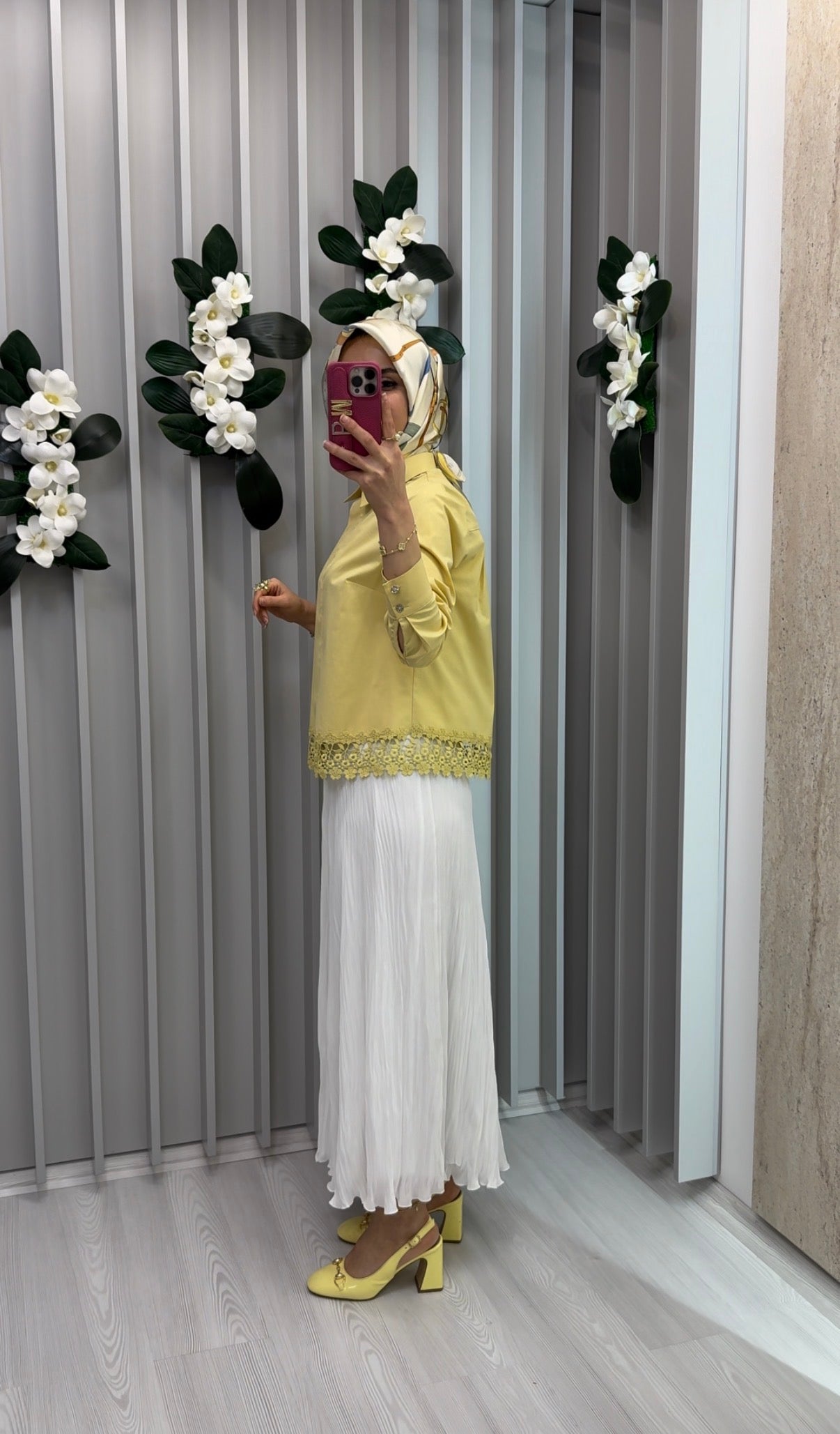 KAYRA Dantel Garnili Pamuklu Bluz / B26-11034