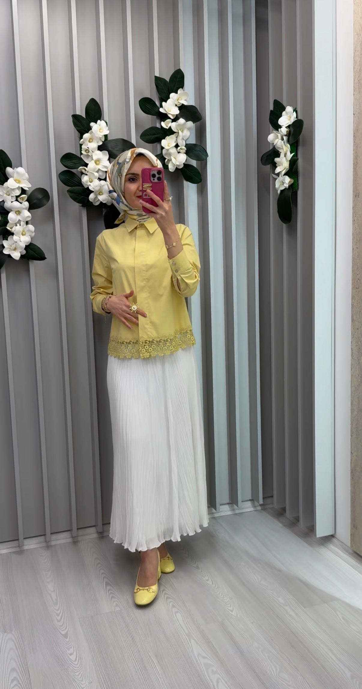 KAYRA Dantel Garnili Pamuklu Bluz / B26-11034