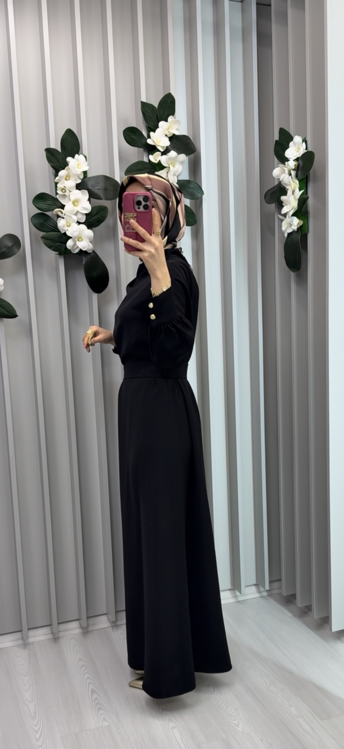ARMİNE TREND Drape Detaylı Belden Kuşaklı Elbise / 26YT904