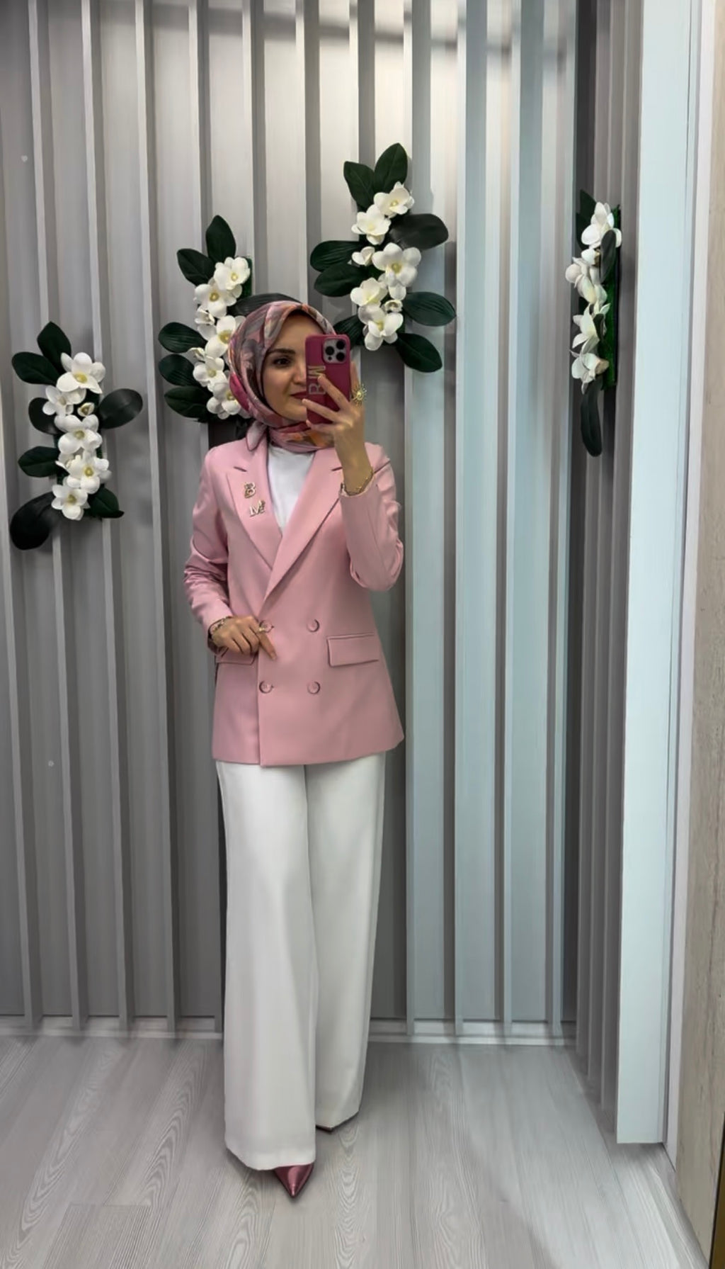 NİHAN Kruvaze Kapama Blazer Ceket / CK3198