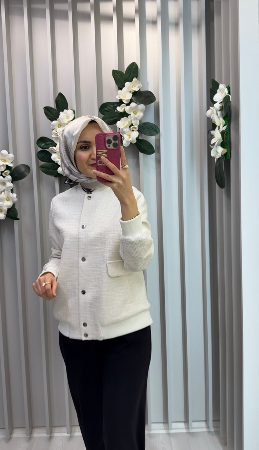 KAYRA Kolej Yaka Bomber Ceket