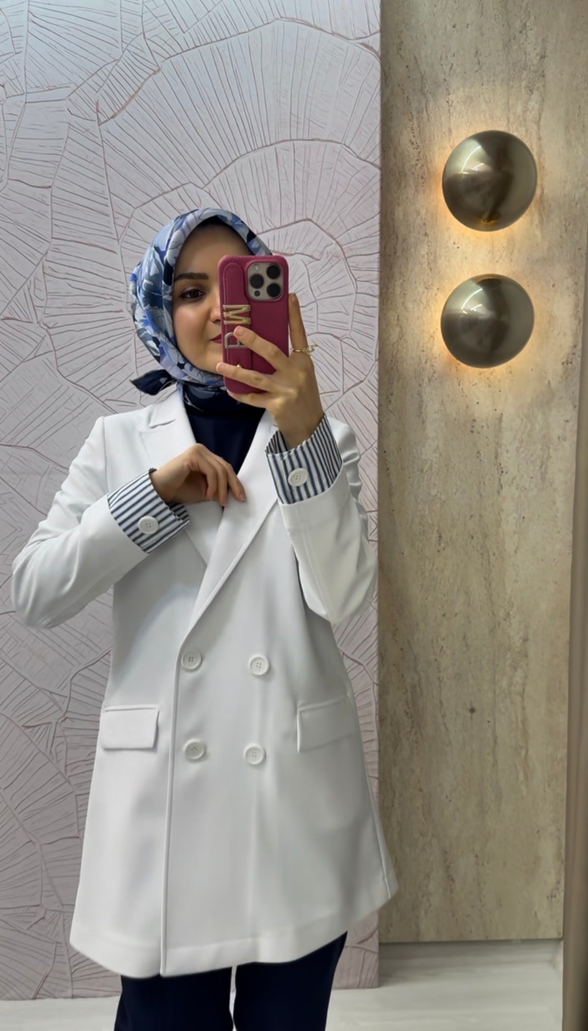 KAYRA Erkek Yaka Garnili Blazer Ceket / B25-13047