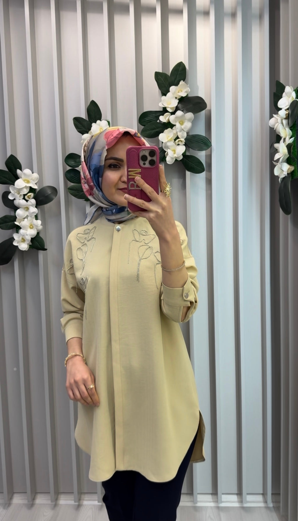 KAYRA İşlemeli Kolej Yaka Tunik / B26-81014