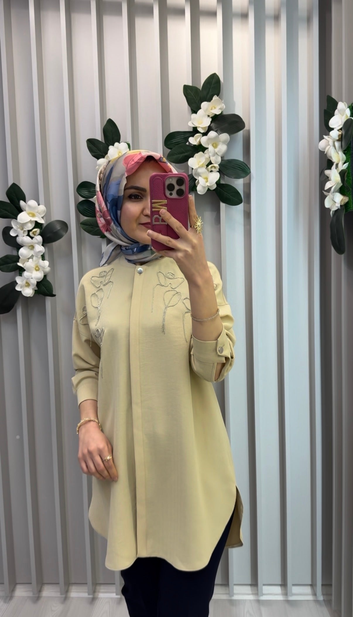 KAYRA İşlemeli Kolej Yaka Tunik / B26-81014