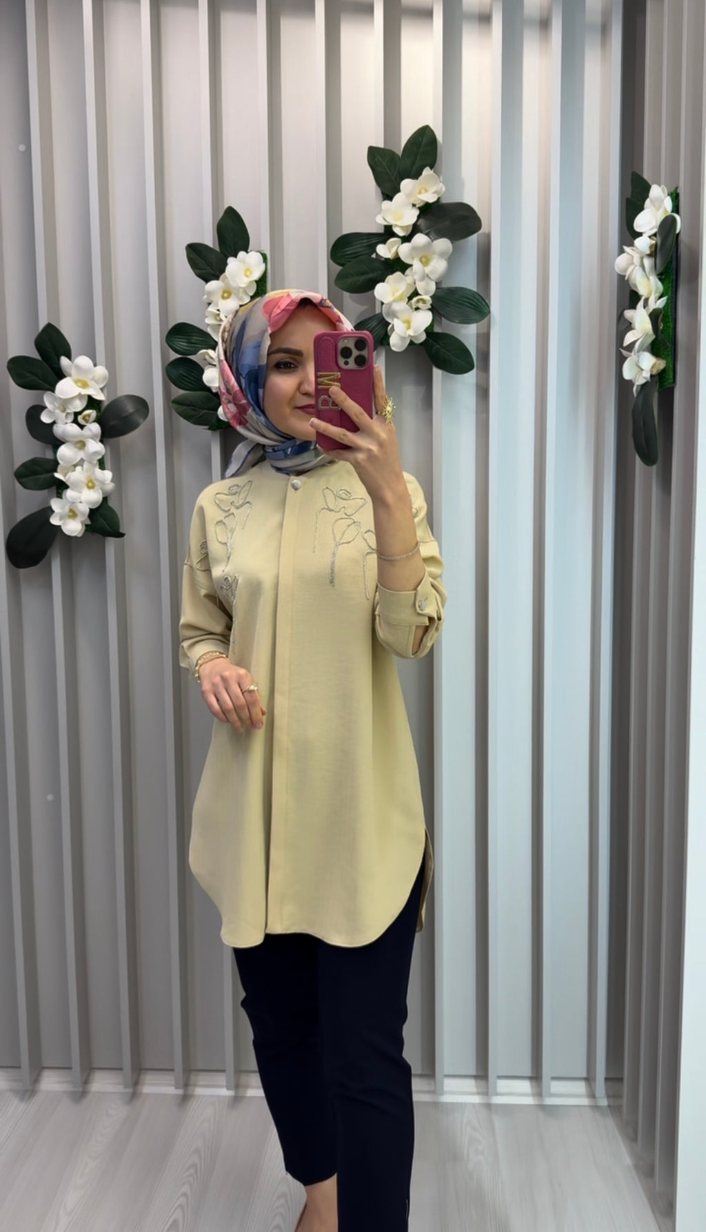 KAYRA İşlemeli Kolej Yaka Tunik / B26-81014