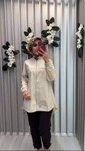 KAYRA Kolej Yaka Pamuklu Tunik / B26-81002