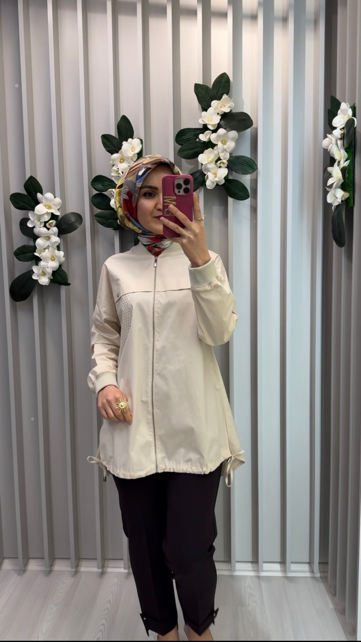 KAYRA Kolej Yaka Pamuklu Tunik / B26-81002