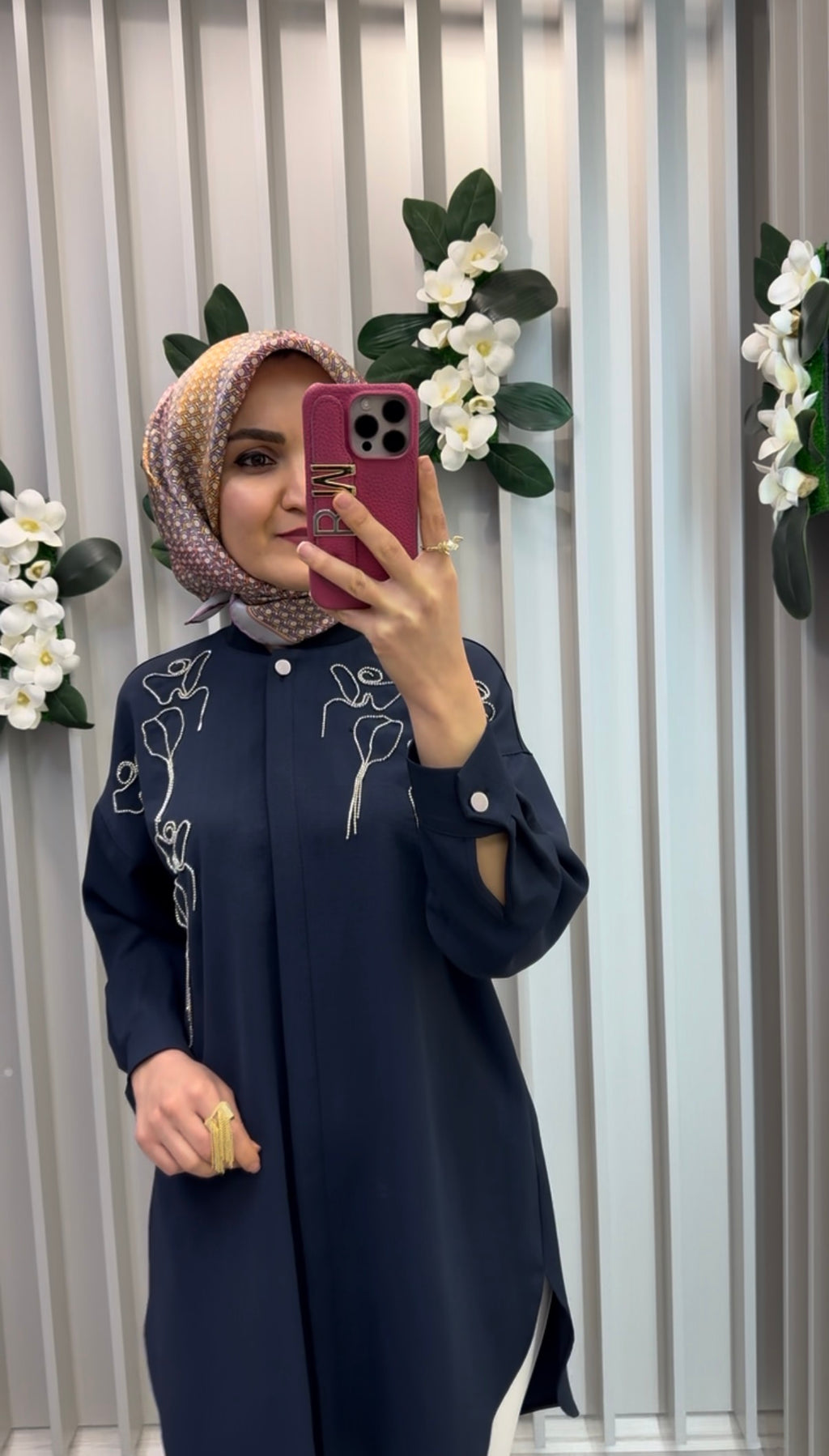 KAYRA İşlemeli Kolej Yaka Tunik / B26-81014