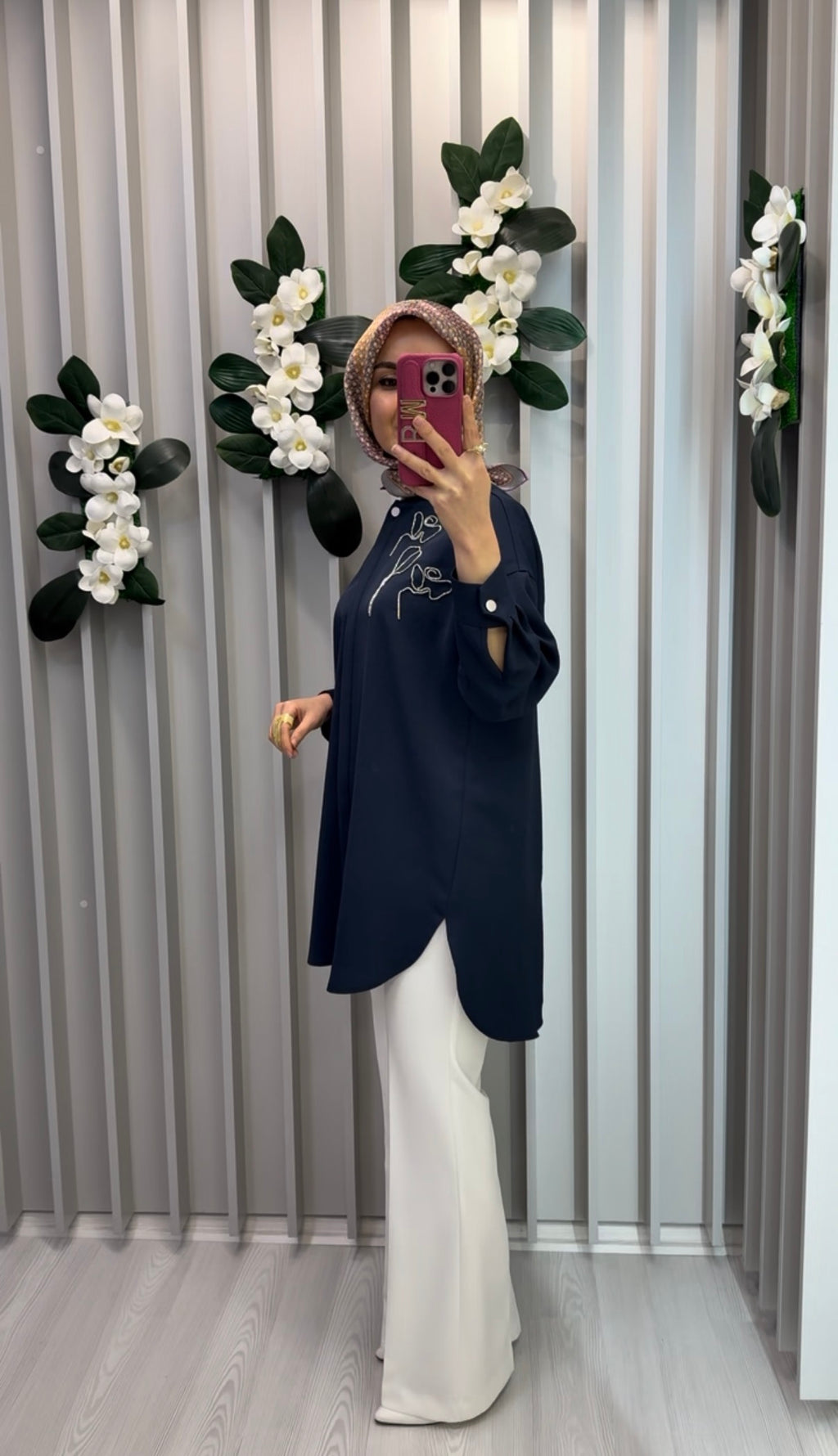 KAYRA İşlemeli Kolej Yaka Tunik / B26-81014