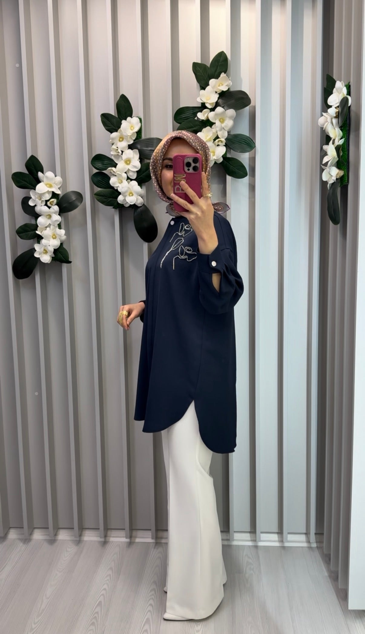 KAYRA İşlemeli Kolej Yaka Tunik / B26-81014