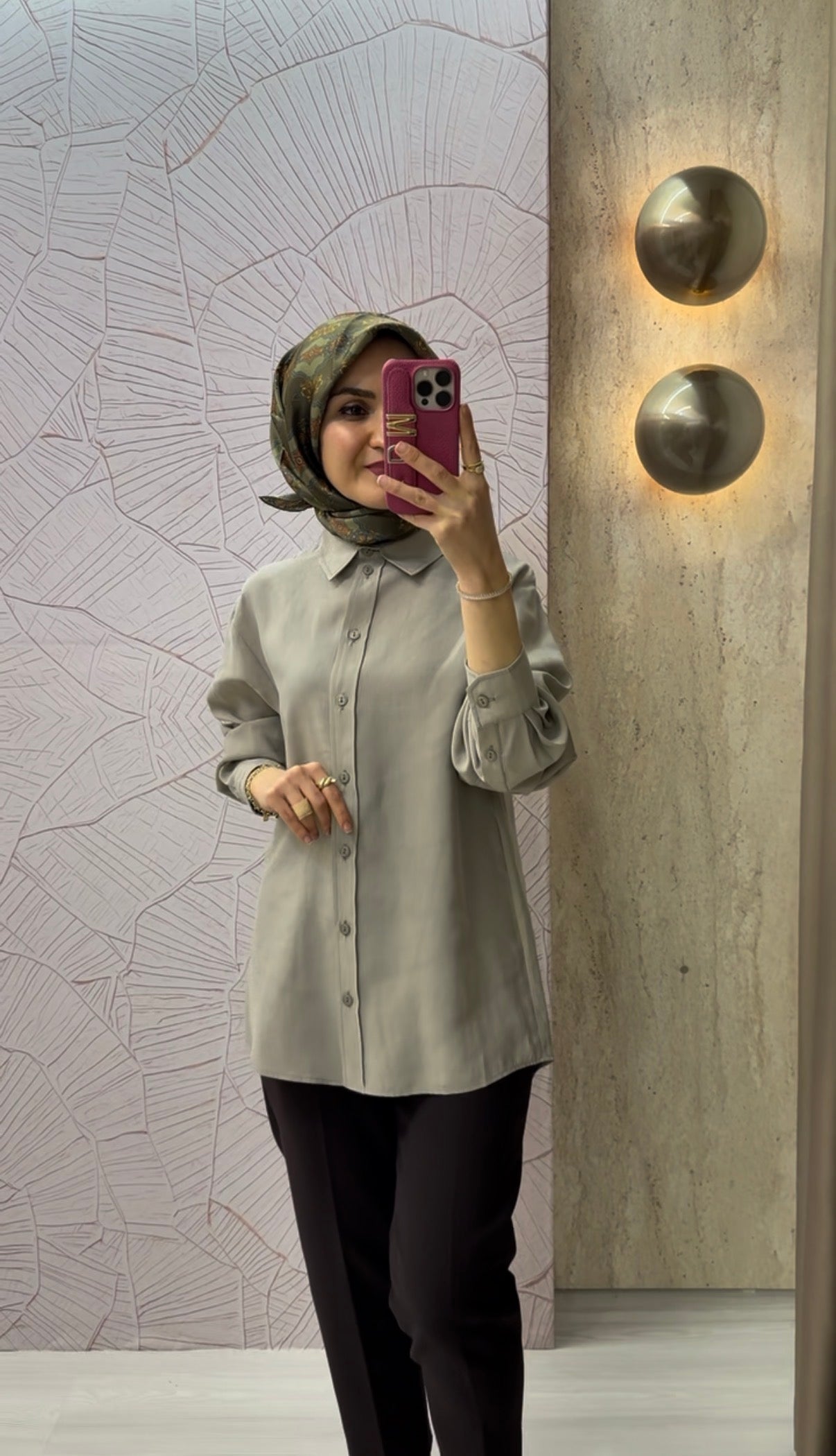 NİHAN Oversize Lyocell Basic Tunik / 5180