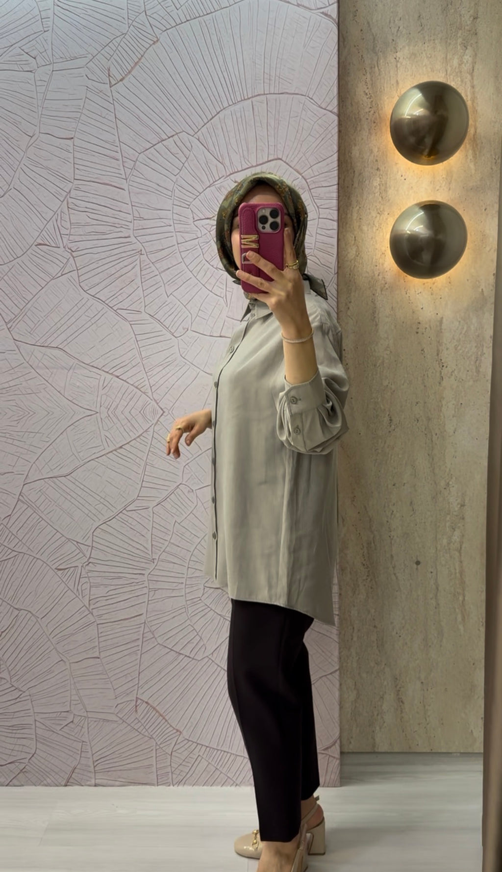 NİHAN Oversize Lyocell Basic Tunik / 5180