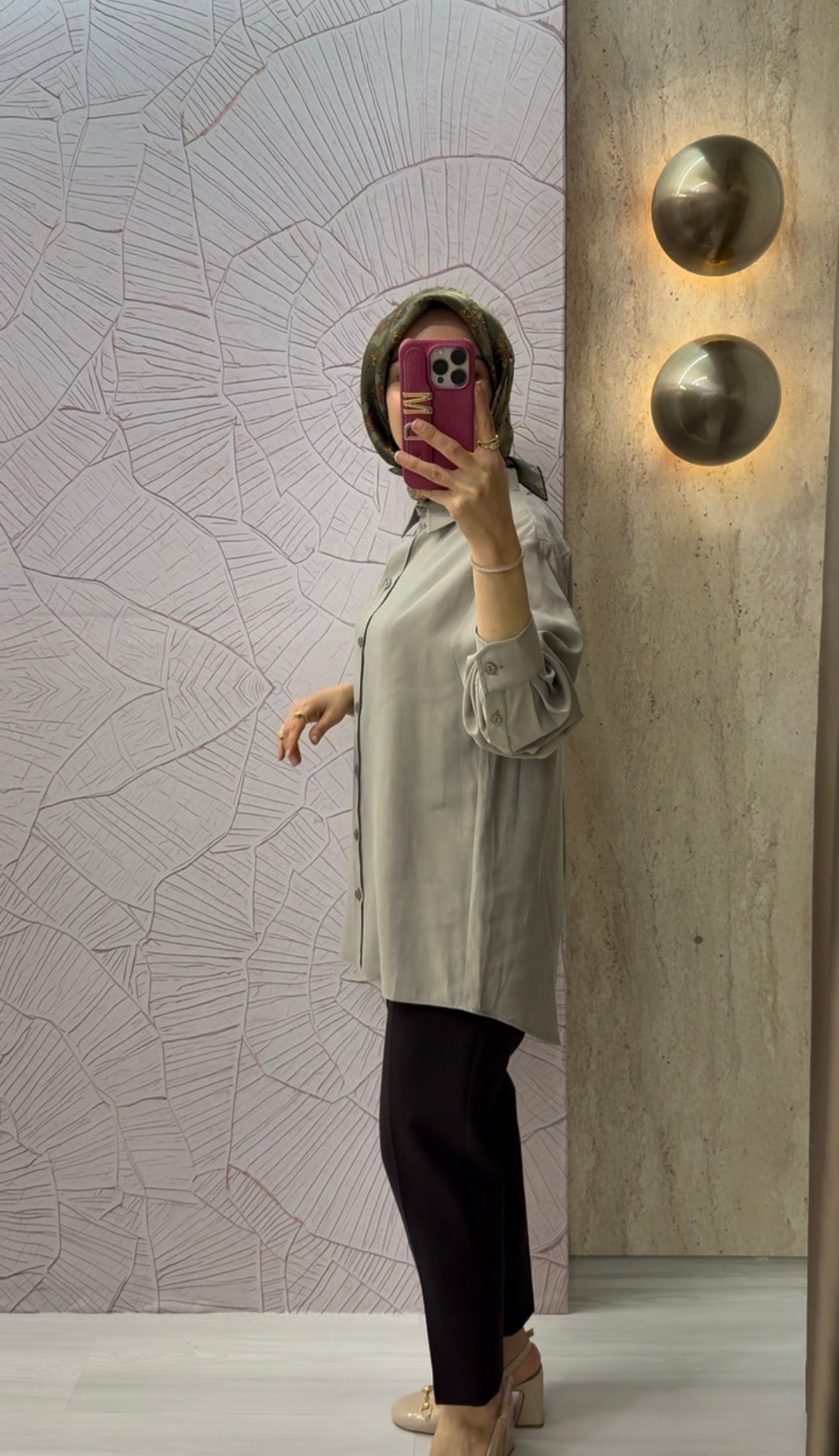 NİHAN Oversize Lyocell Basic Tunik / 5180