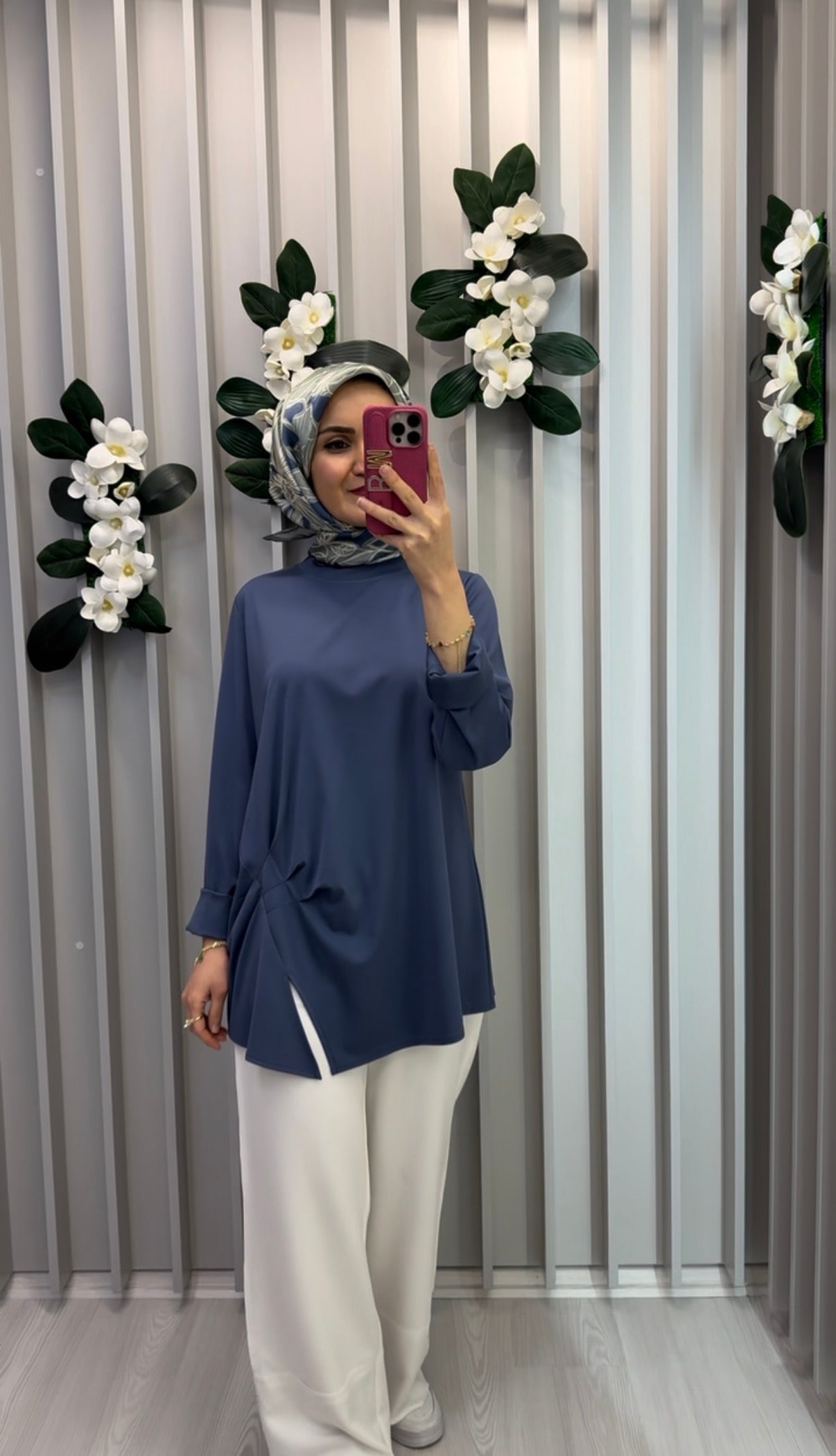 KAYRA Drape Detaylı Rayon Bluz / B26-10007