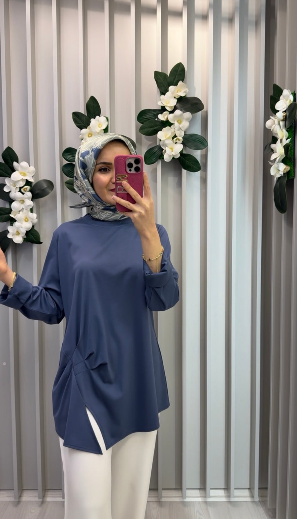 KAYRA Drape Detaylı Rayon Bluz / B26-10007