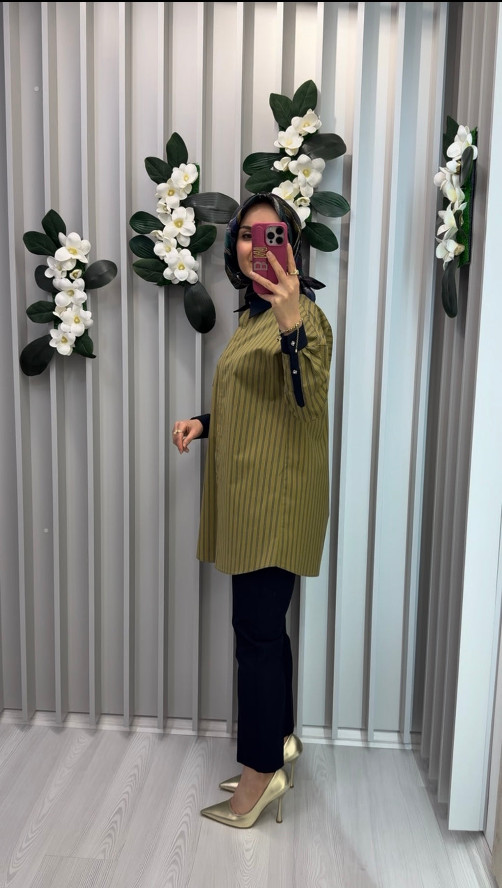 KAYRA Tek Cepli Pamuklu Tunik / B26-21002