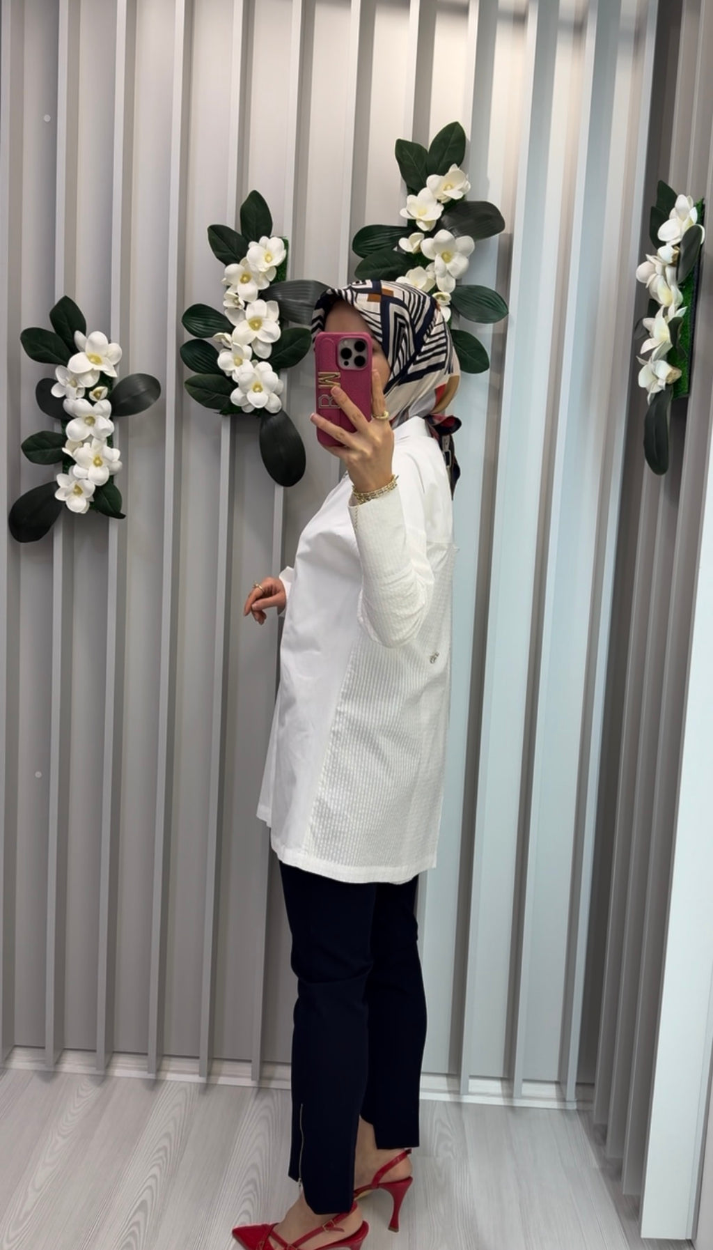 KAYRA Aksesuar Düğmeli Pamuklu Tunik / B26-81015