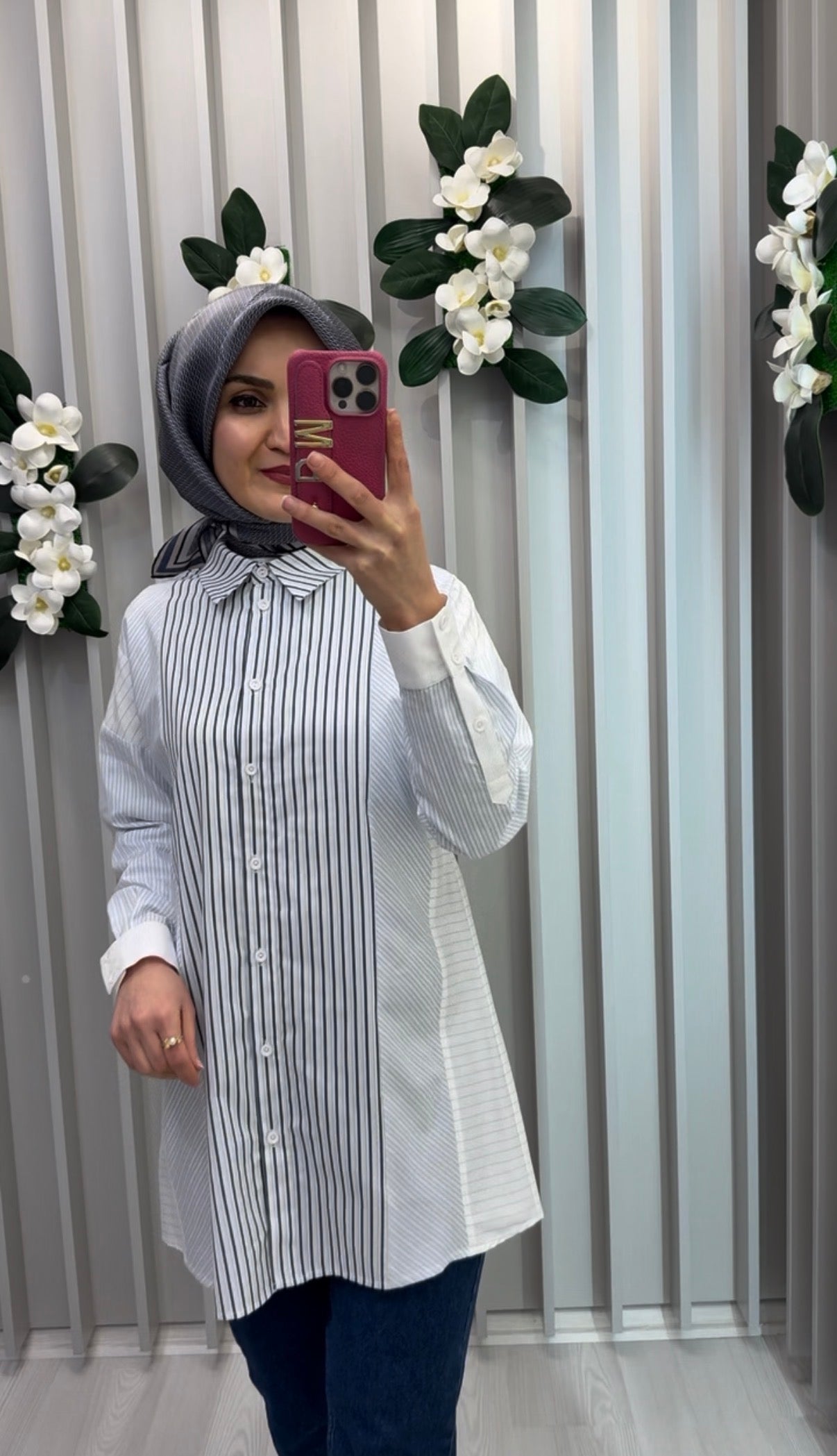 KAYRA Tek Cepli Pamuklu Tunik / B26-81021
