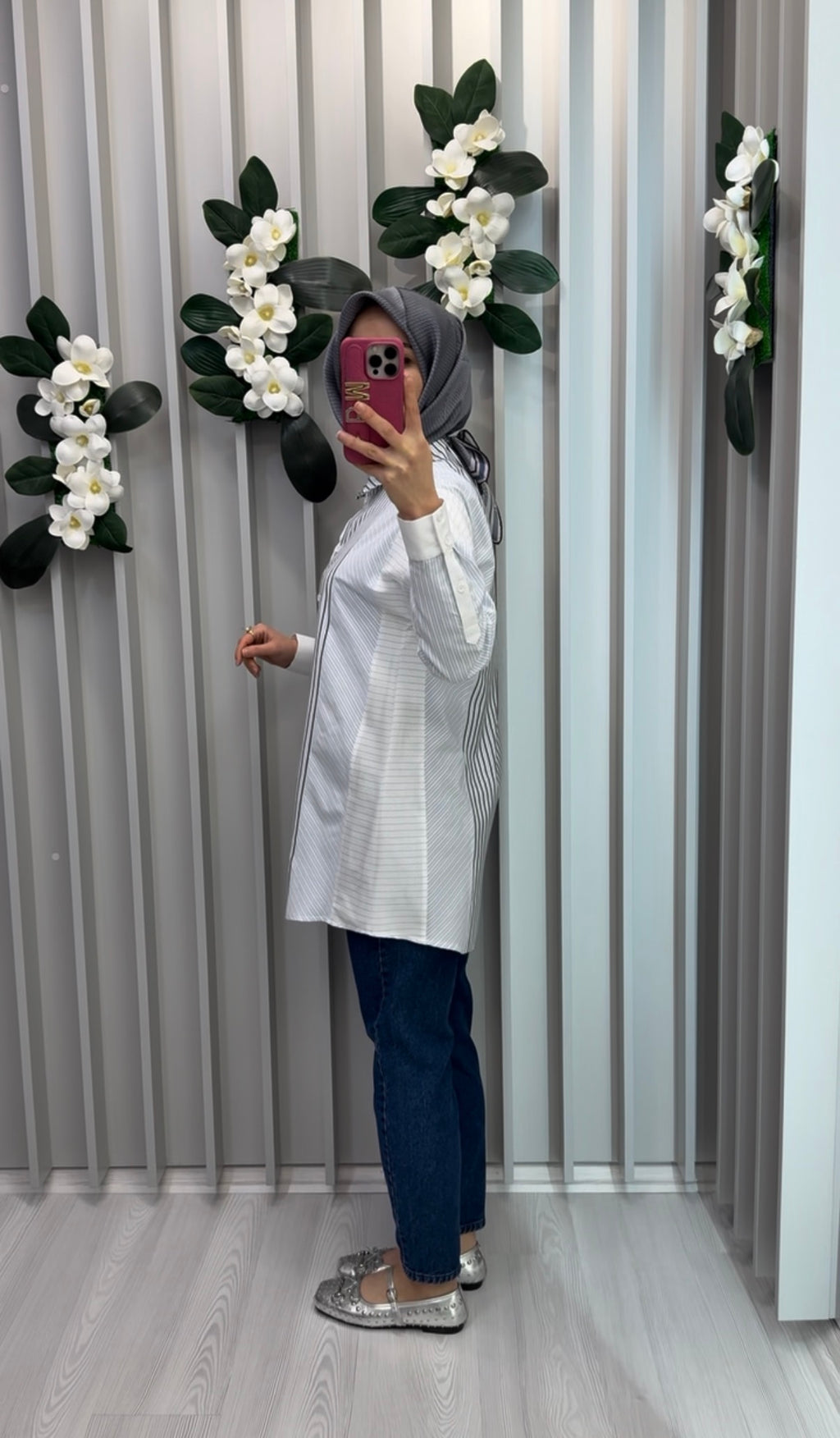 KAYRA Tek Cepli Pamuklu Tunik / B26-81021