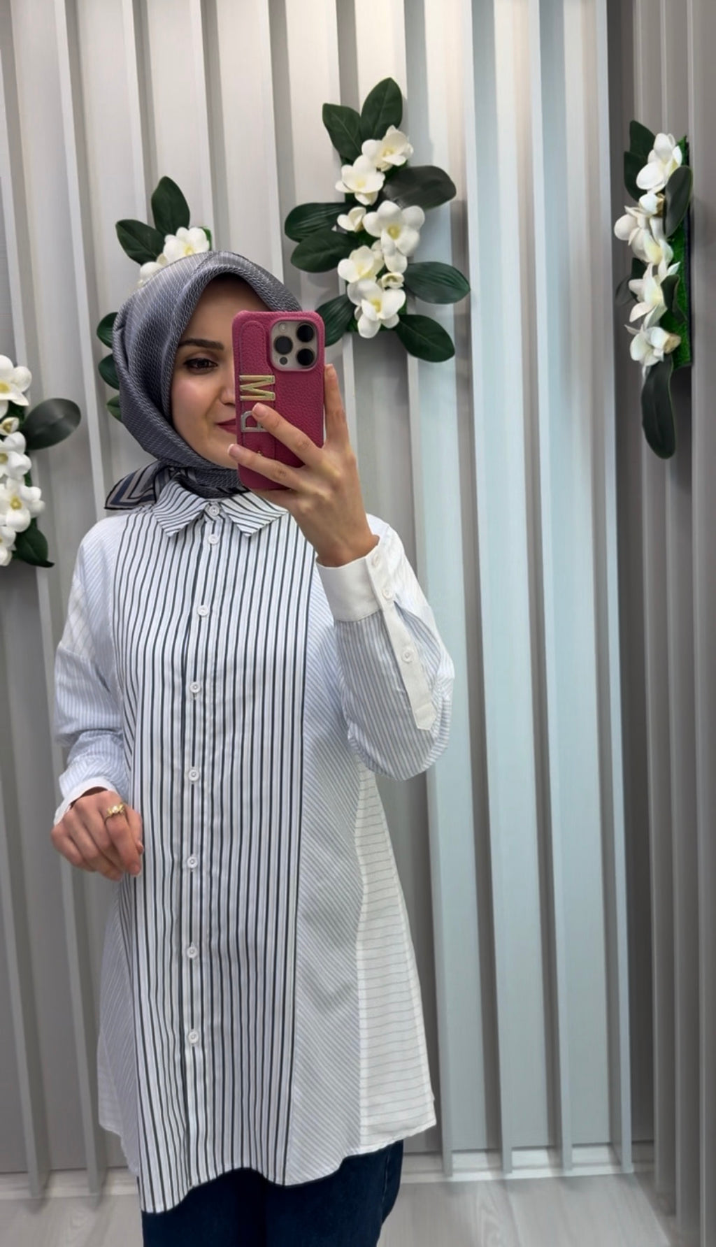 KAYRA Tek Cepli Pamuklu Tunik / B26-81021
