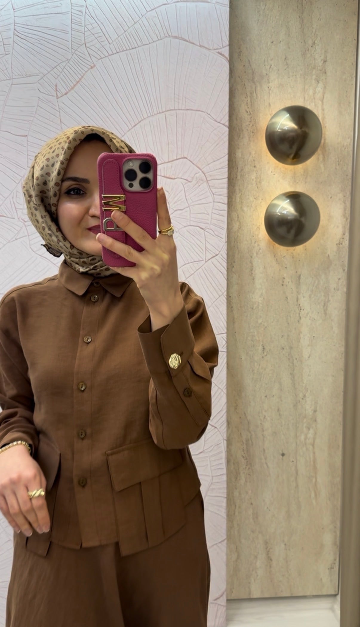 NİHAN Crop Gömlekli Lyocell Takım / TK5128