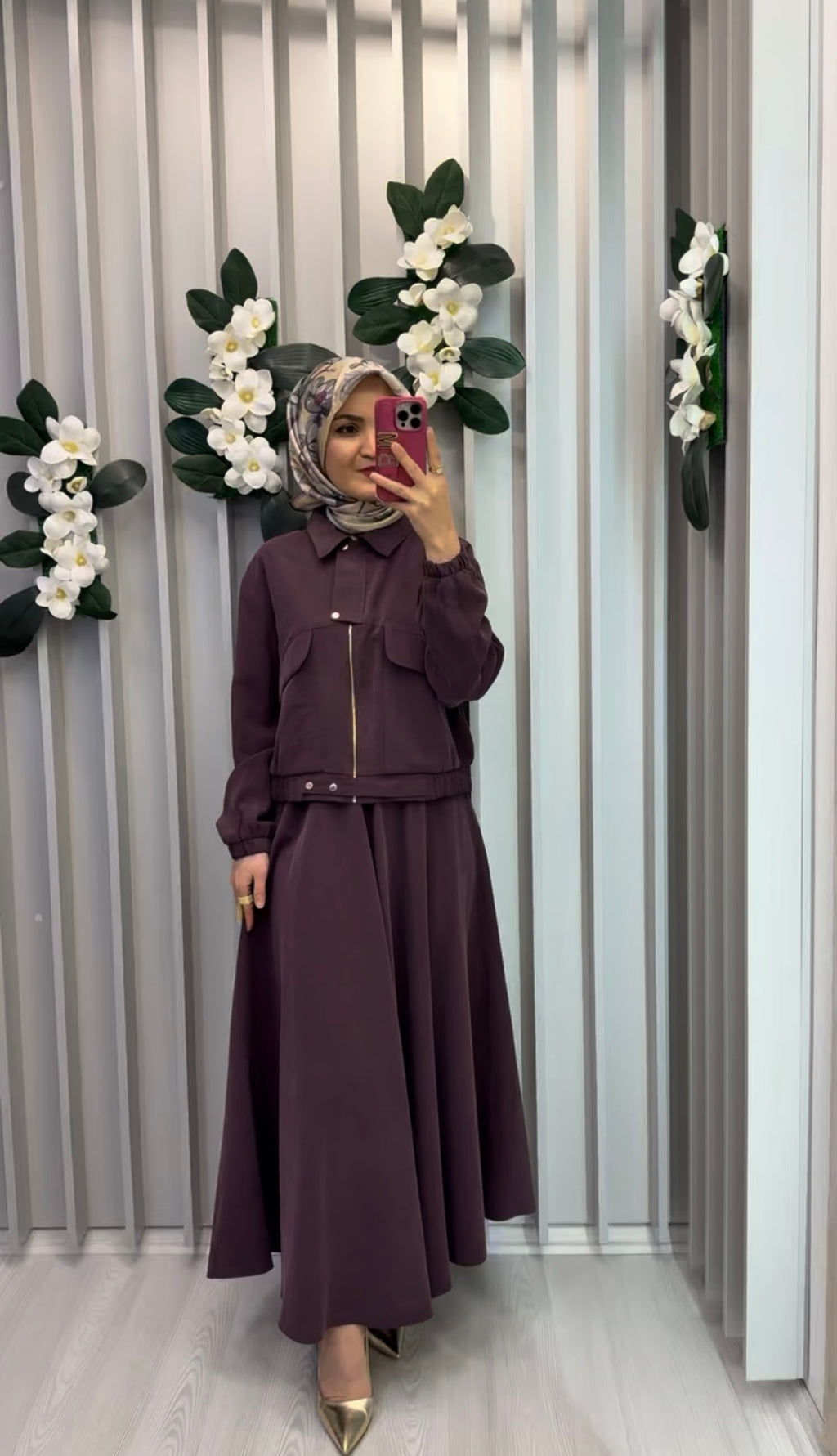 ARMİNE TREND Kısa Ceketli Etekli Takım / 26YT650