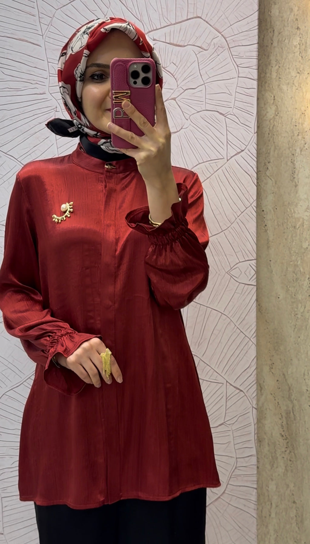 OTTO Kolları Lastik Kraşlı Tunik / 3409