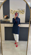 ARMİNE TREND Çilek Kumaş Tunik / 25YT4113