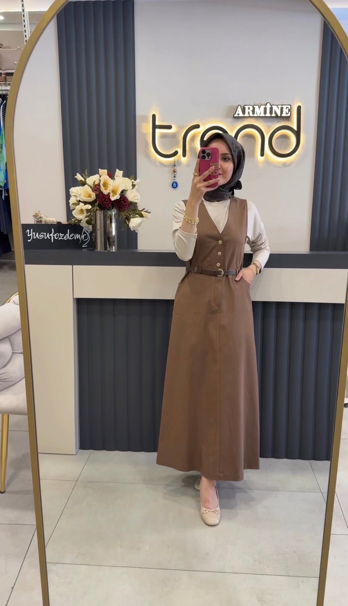NİHAN Düğme Detaylı Jile / 6003