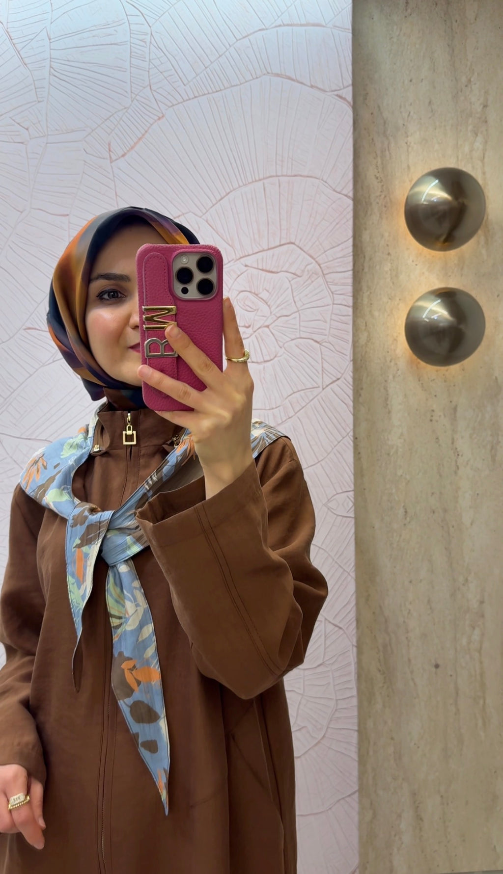 NİHAN Fular Kapşonlu Oversize Tencel Kap / 4129