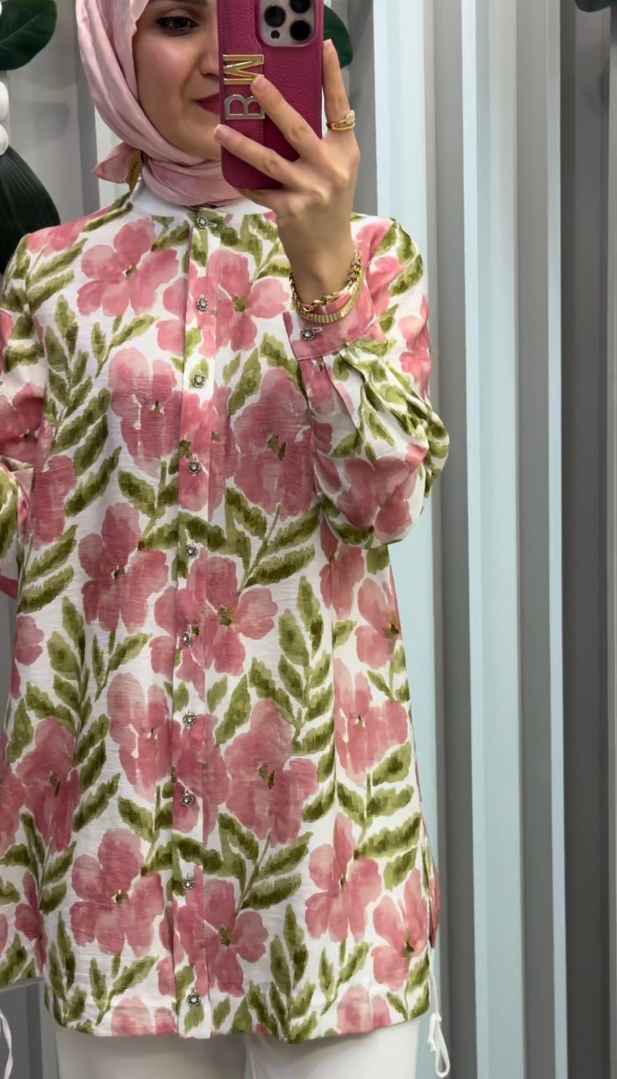 KAYRA Çiçek Desenli Tunik / B26-81056