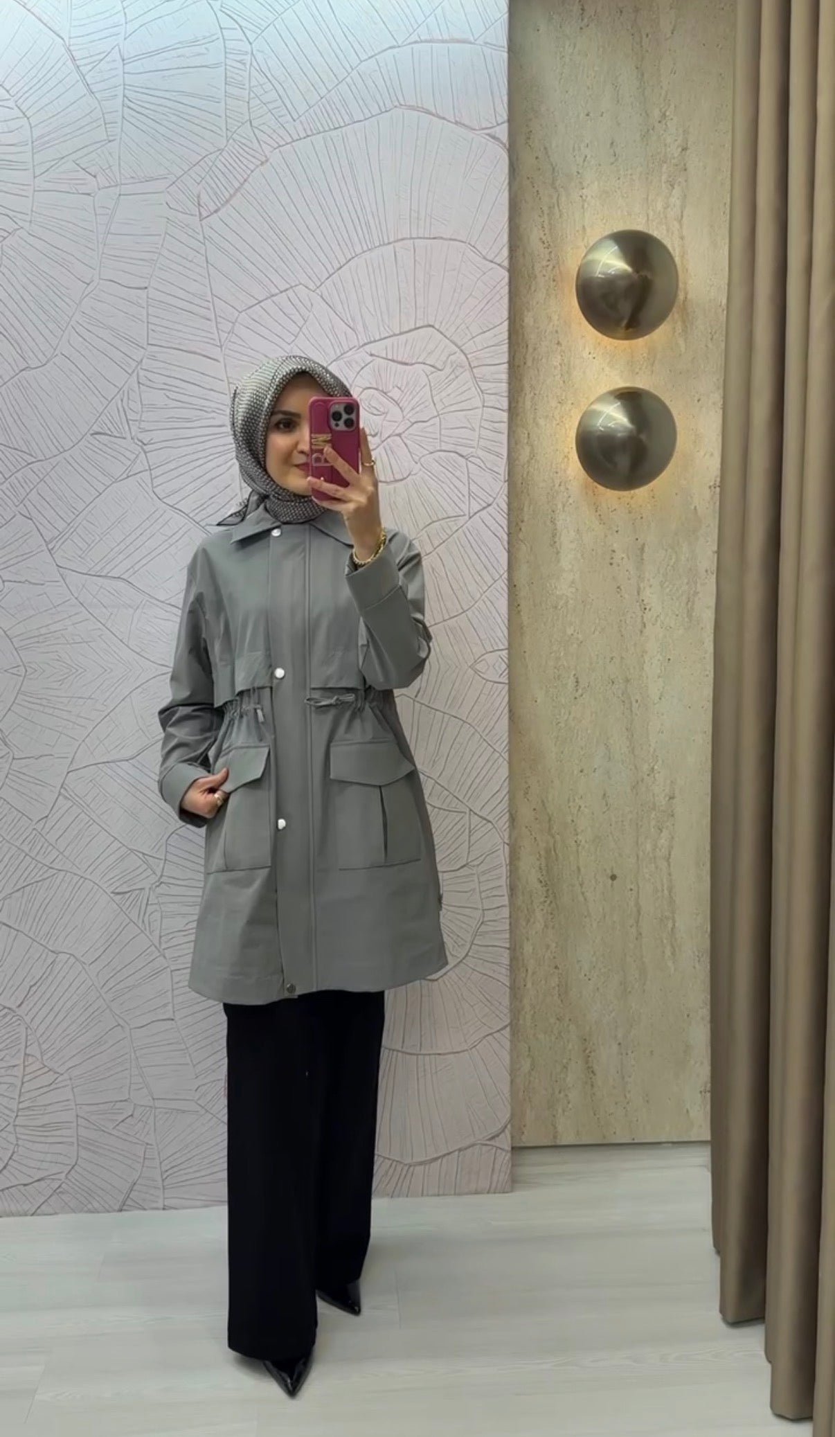 ARMİNE TREND Kısa Astarsız Trenç / 26YT504