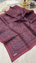 Armine Saf İpek Twill Eşarp 9511D