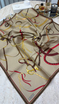 Armine Saf İpek Twill Eşarp 9517D