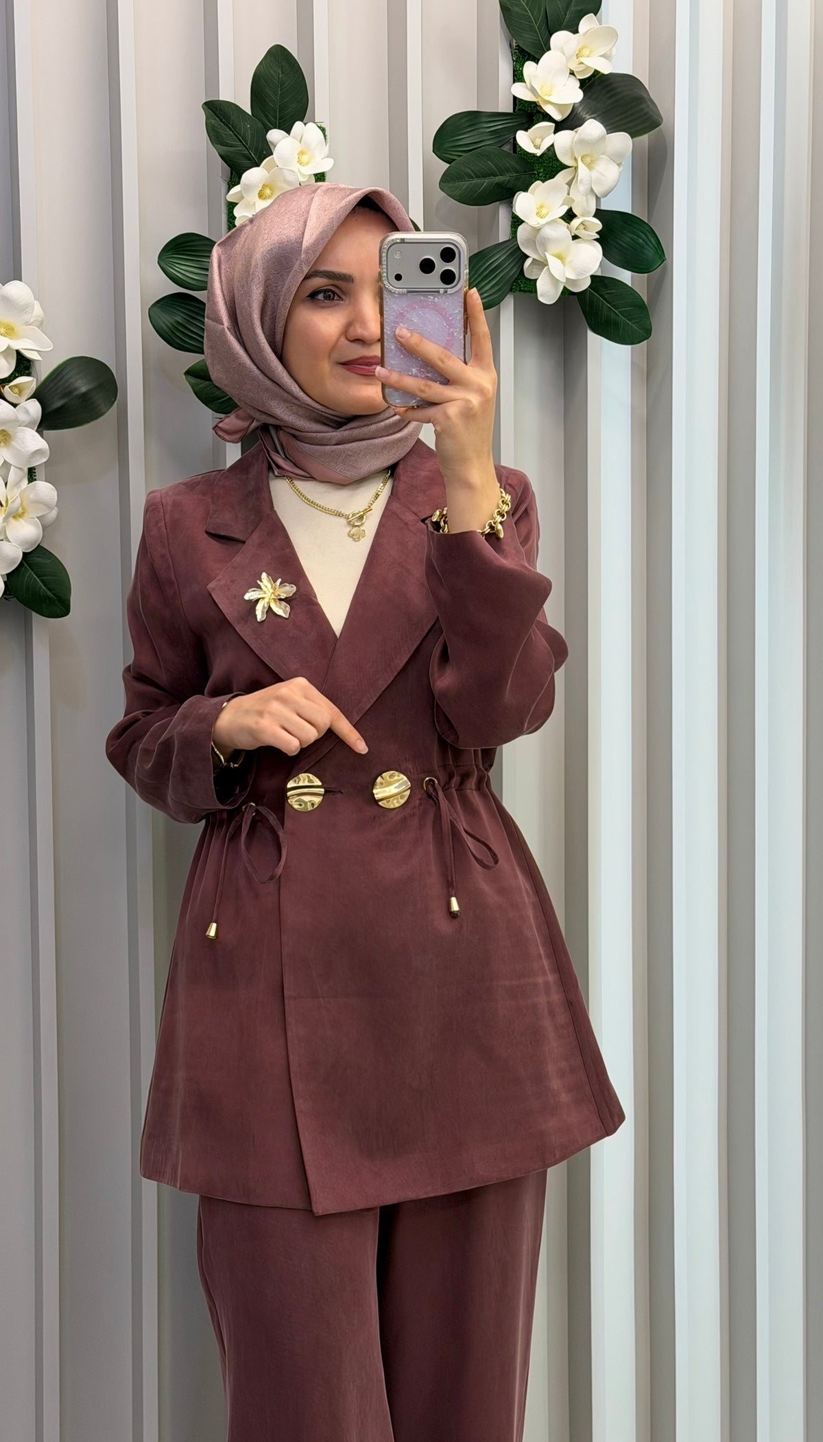 OTTO Broş Detaylı Takım / 7561