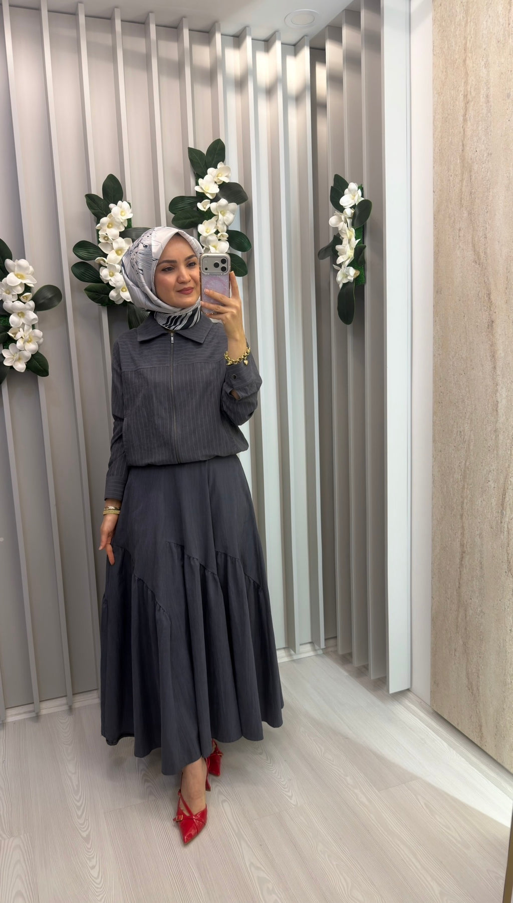 NİHAN Etekli Takım / 5066-5067