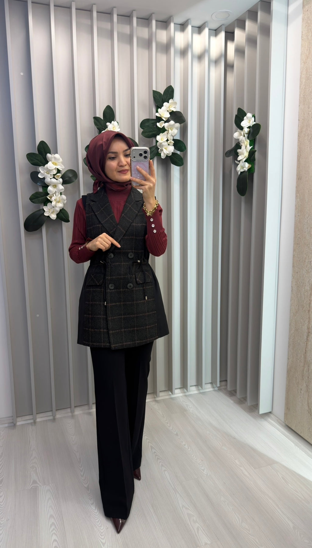 NİHAN Yün Karışımlı Basic Yelek / 3022