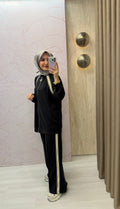ARMİNE Ribana Detaylı Modal Takım / AGTK3189AT