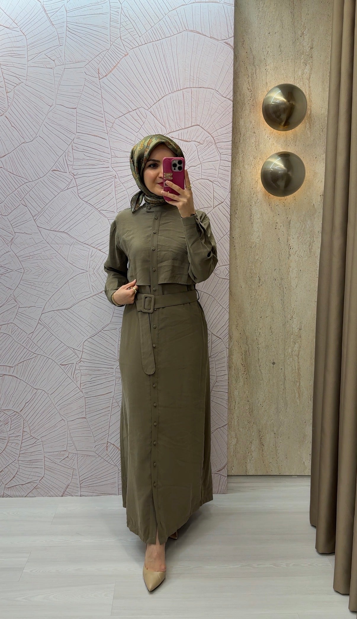 ARMİNE TREND Gömlek Elbise / 26YT909
