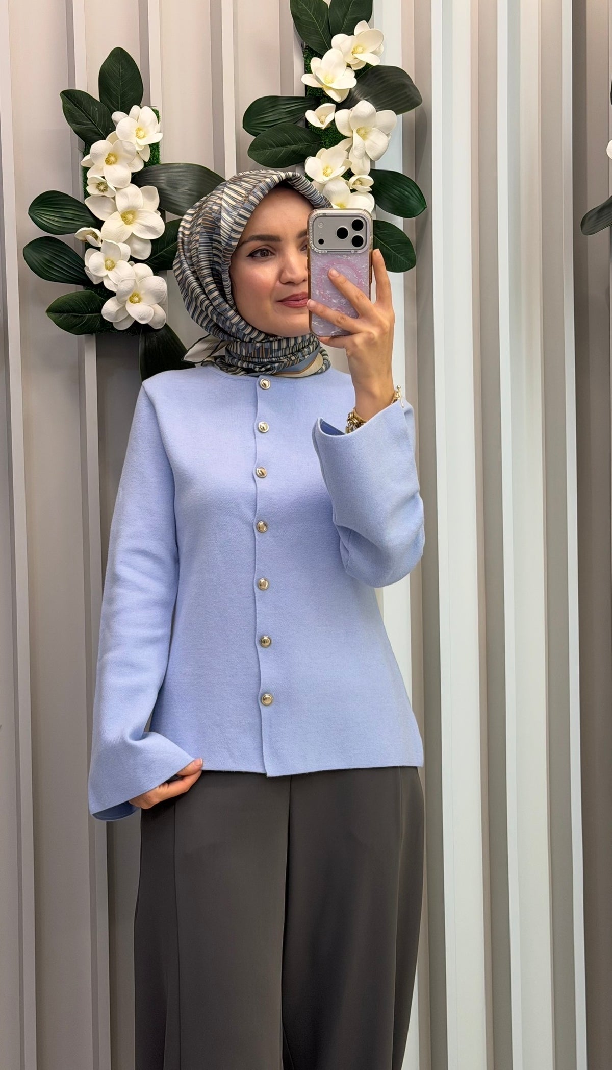 TERZİ DÜKKANI Nevara Viskon Triko Hırka