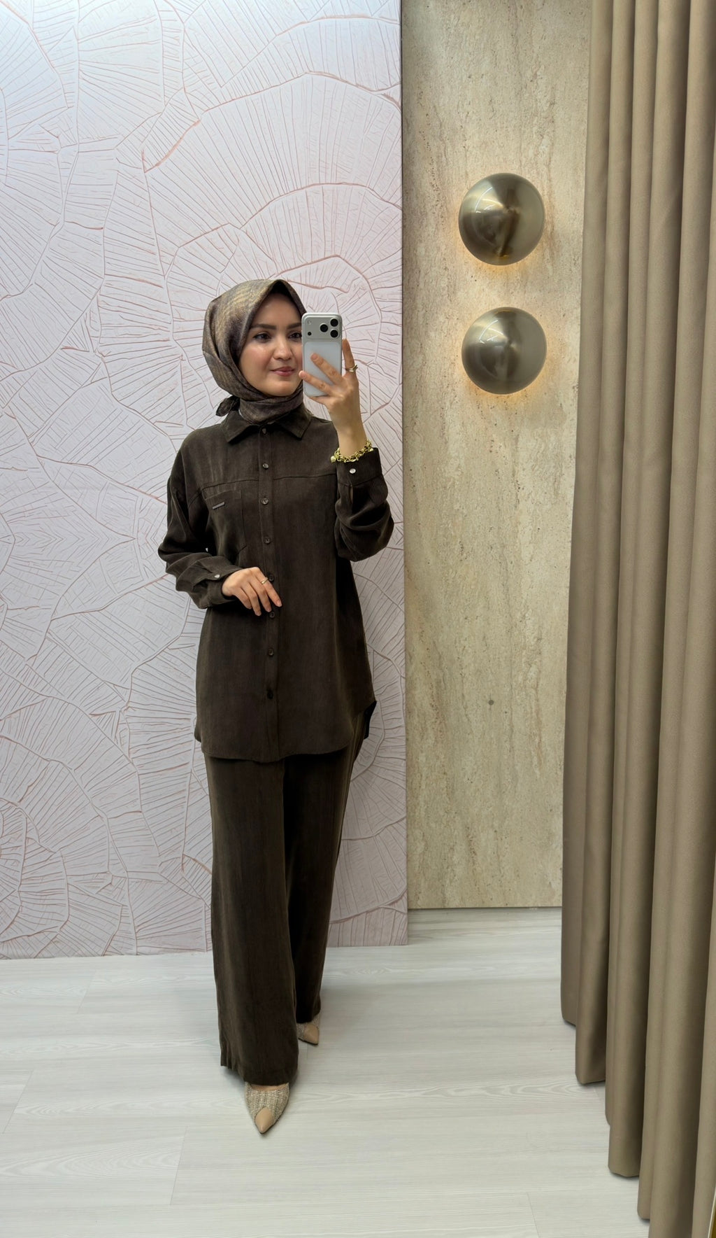 NİHAN Lyocell Pantolon Tunik Takım / 5068
